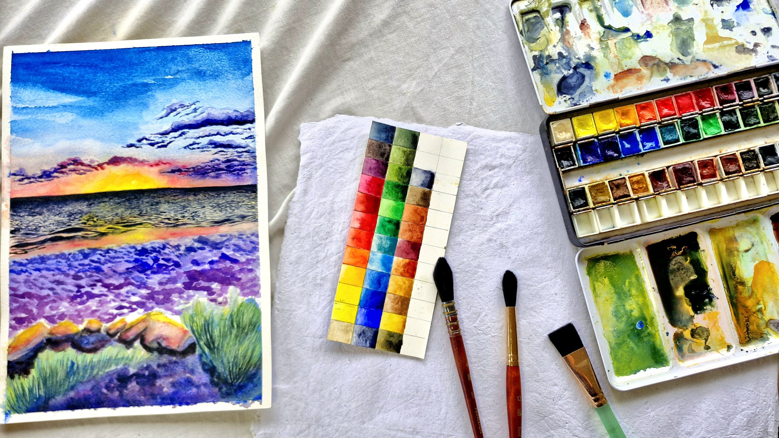 One determined self-taught artist